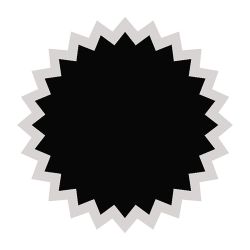 RUNDFLICKEN Grö e 1, 2,5xD80mm 