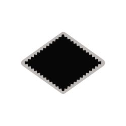 RAUTENFLICKEN Größe 2 2,4x200x260mm 