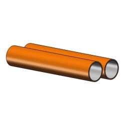 REMASLEEVE VSB-RE 40 ORANGE/CN 108x1300x7mm 