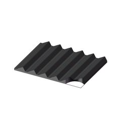 ZAHNPROFILPLATTE ZP-55A 500x55x2486mm B x H x L 