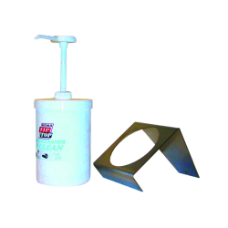 Pumpspender TOP CLEAN mit Wandhalterung, 1250 ml 