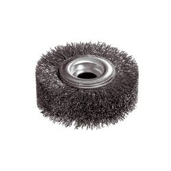 Drahtrundbürste Ø 100 mm, Breite 25 mm Bohrungs-Ø 16 mm 