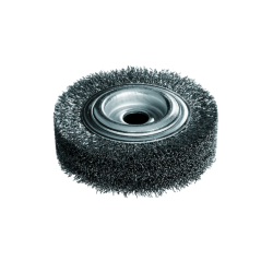 Drahtrundbürste Ø 100 mm, Breite 25 mm Bohrungs-Ø 16 mm 