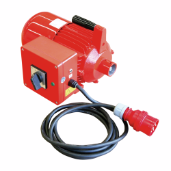 Raumotor, 2-Geschwindigkeiten, 1400/2800 1/min, 380/400 V, Welle W 15 