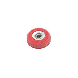 Draht Rundbürste Kontur, Ø 76 mm, Breite 20 mm Bohrung-Ø 14 mm, in Kunststoff eingefasst 