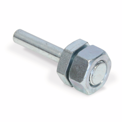 Aufspanndorn mit 8 mm Schaft-ø, Gewinde M14 passend für Rauwerkzeuge mit 14 mm Bohrung und maximal 4 