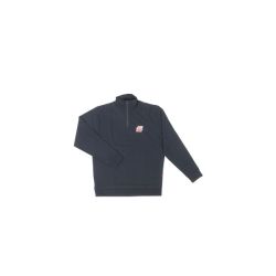 ZIP SWEATSHIRT SCHWARZ MIT RTT LOGO GR. M 