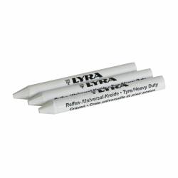 Wachs Signierkreide, Weiss, Ø 10 mm, VPE1/20 Stück 